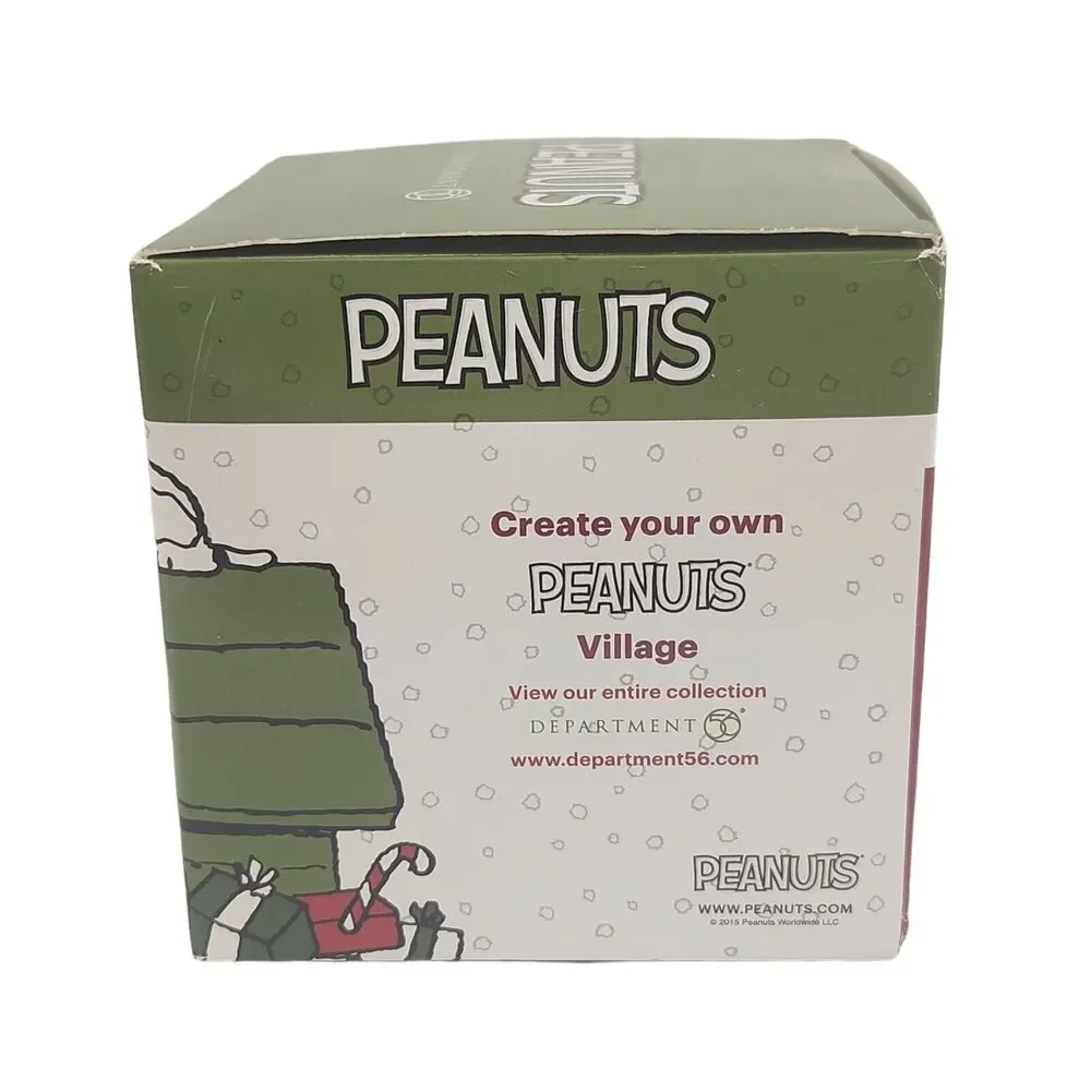 DEPT 56 PEANUTS THE PERFECT TREE CHARLIE BROWN SNOOPY FIGURINE CHRISTMAS Village